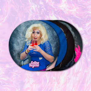 Celine Begone Photo Coasters (4 Pack) Celine Begone Photo Coasters (4 Pack)