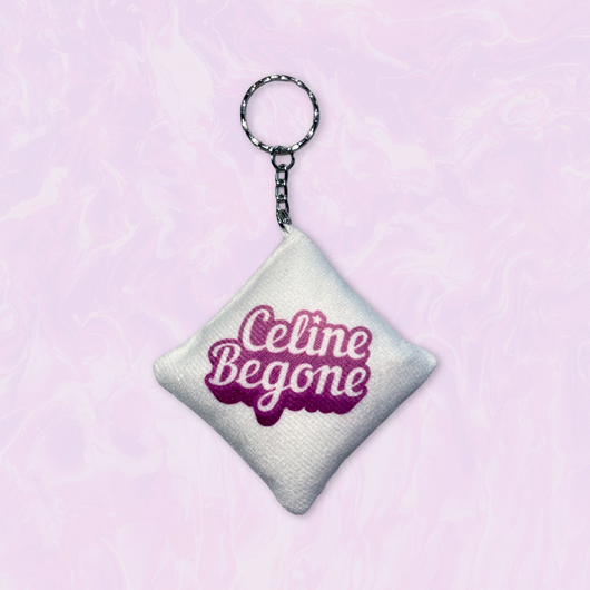 Celine Begone Pillow Keyring