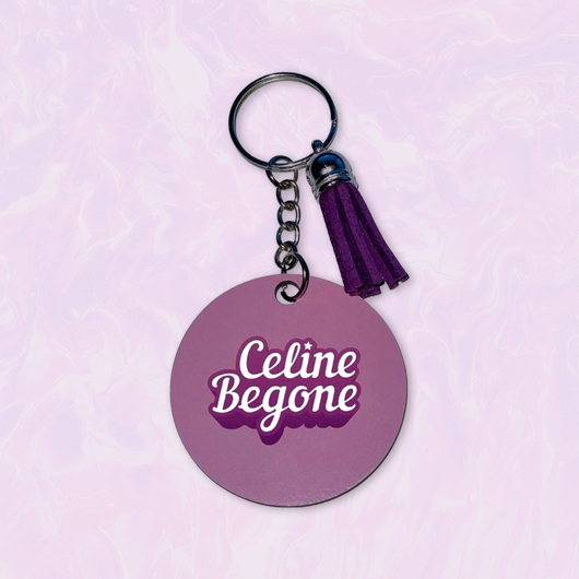 Celine Begone Tassel Keyring